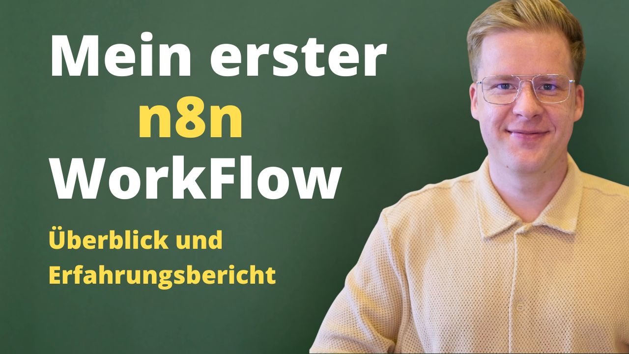 Mein erster n8n Workflow: KI-Bilder erstellen & direkt in WordPress hochladen